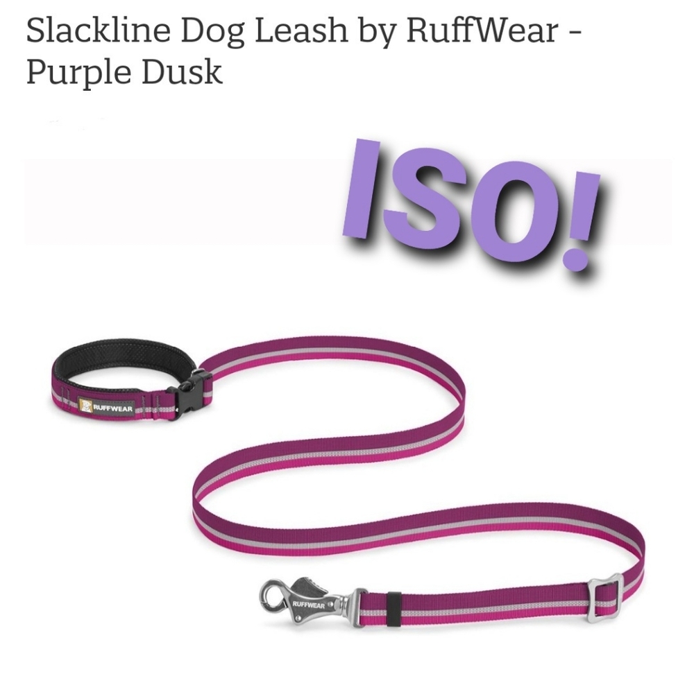 ISO Ruffwear Purple Dusk Slackline leash